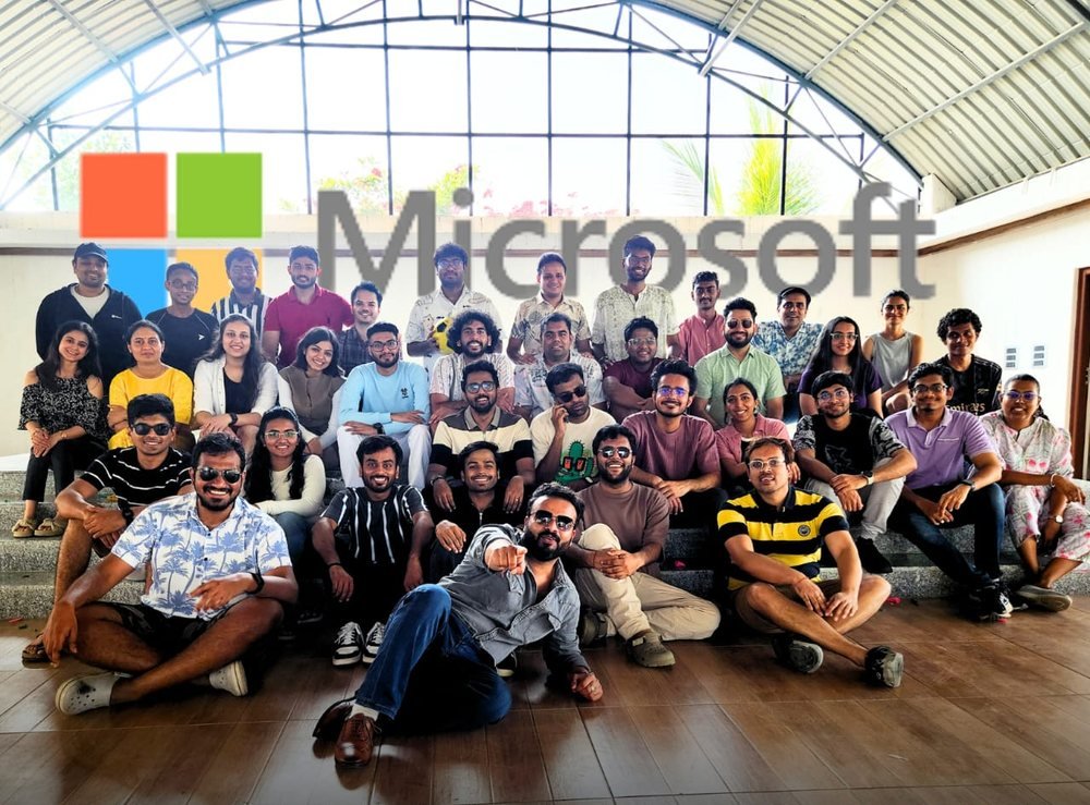 GoTezu corporate AI training session with the Microsoft team